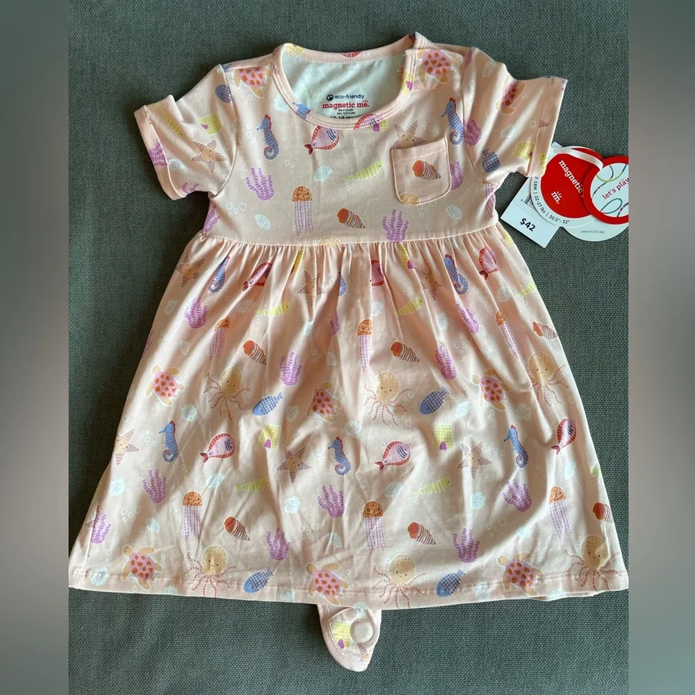 Brand new with tags on never worn Magnetic Me 12-18m old dress.